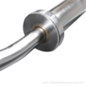 Straight Chrome Lever Curved Rod Curl Barbell Bar